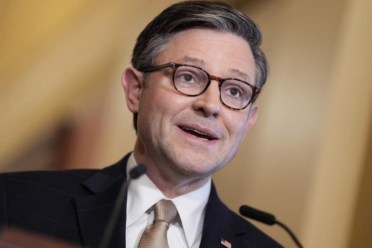 רה"מ נתניהו בהצהרה עם יו"ר בית הנבחרים מייק ג'ונסון בקונגרס