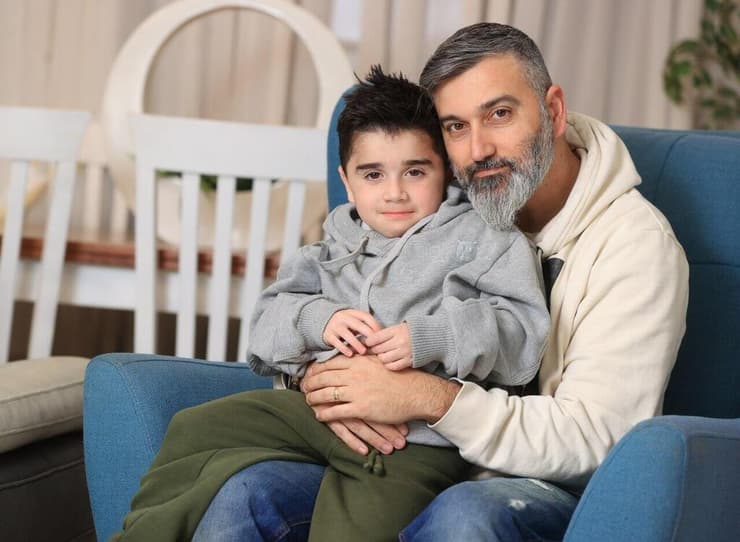 גדי רוז ובנו מיתר רוז חולה דושן 