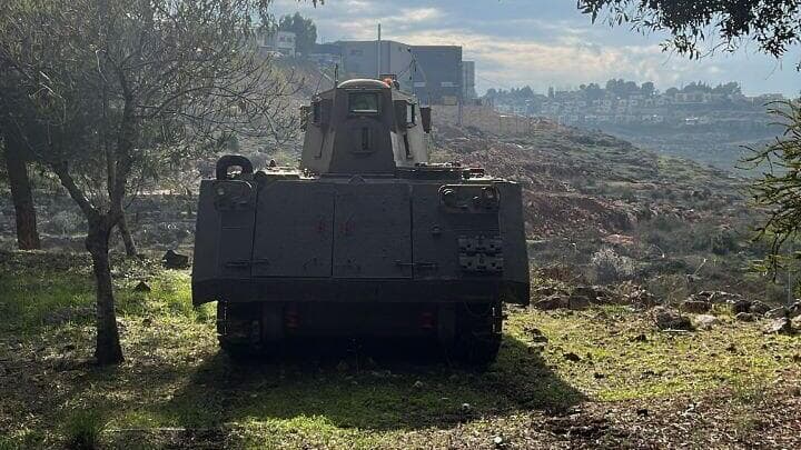 נגמש"ים מזוודים שהוצבו ביישובים בשומרון