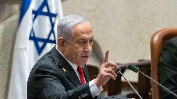 בנימין נתניהו במליאת הכנסת