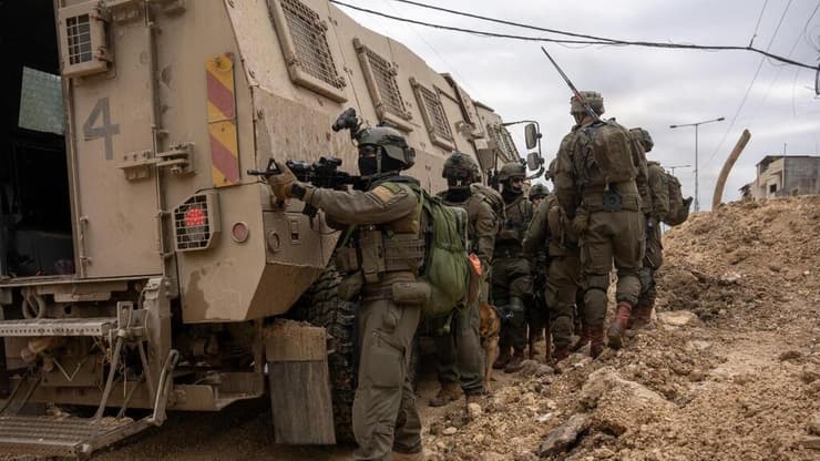  תיעוד מפעילות הכוחות הביטחון בטול כרם ונור א-שמס
