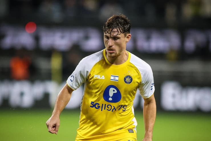 שתי מטרות במשחק אחד. קניקובסקי (צילום: עוז מועלם) קניקובסקי