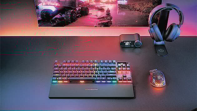 מקלדת מסדרת APEX PRO של חברת SteelSeries 