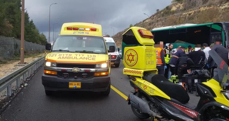 נקבע מותו של הולך רגל שנפגע מרכב בכביש 1