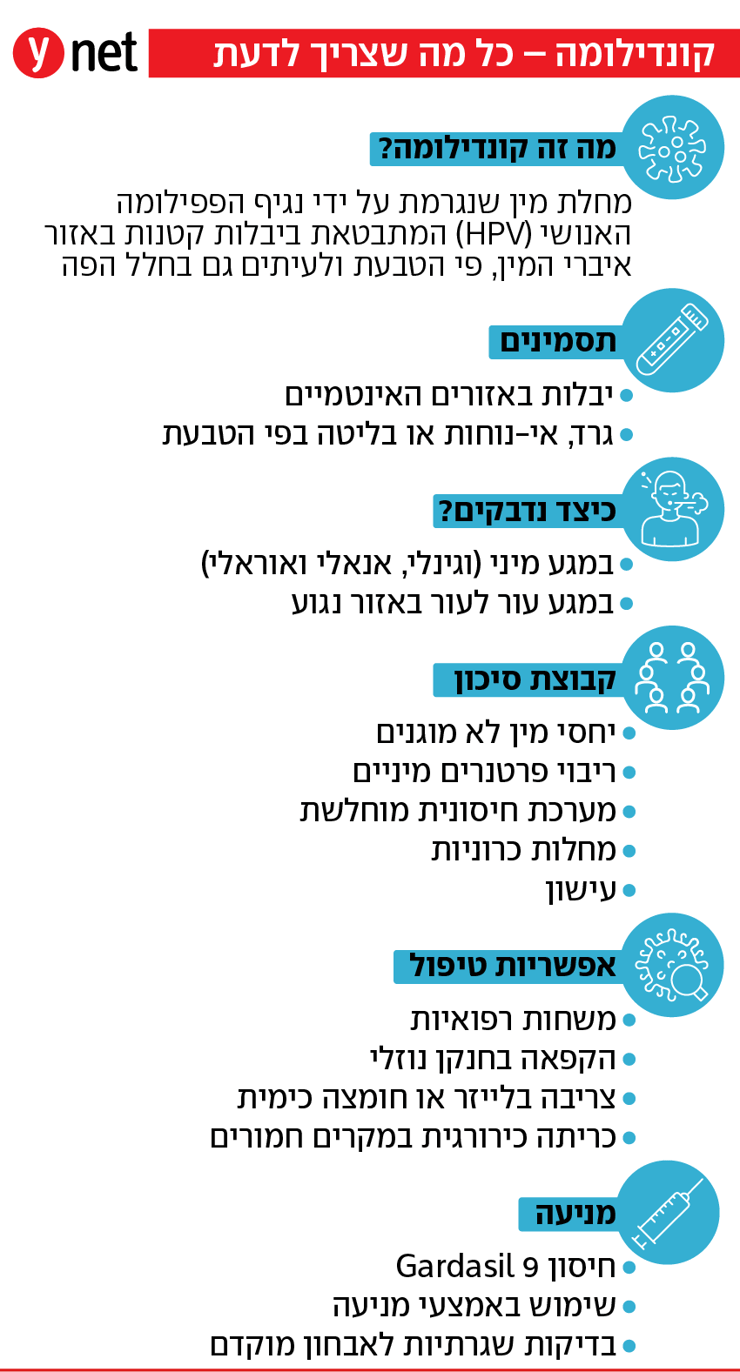 קונדילומה, נגיף הפפילומה האנושי, HPV