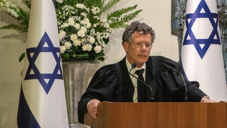 טקס השבעת נשיא בית המשפט העליון הנכנס, יצחק עמית, בבית הנשיא