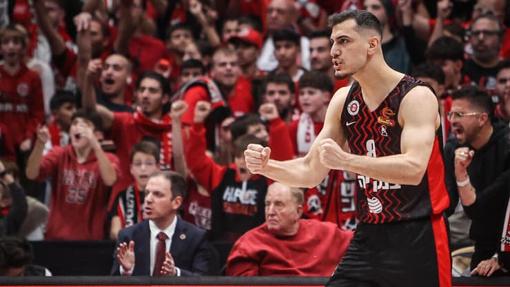 מגיע לר"ג. דוברת (צילום: עוז מועלם) שחקן הפועל ירושלים נועם דוברת