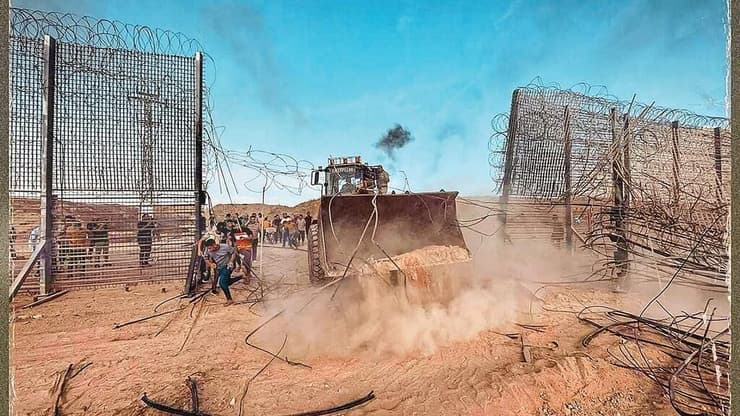 פריצת הגדר ב-7 באוקטובר. את התוצאה כולנו מכירים פריצת הגדר ב־7 באוקטובר