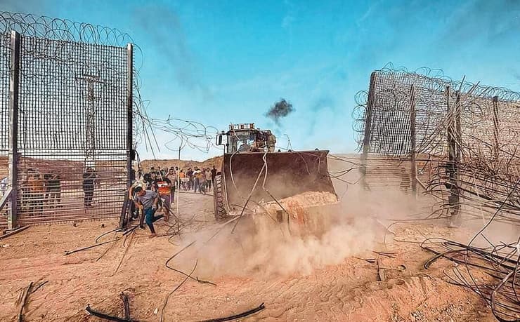 פריצת הגדר ב-7 באוקטובר 2023. "המענה האמוני היחיד שיכול להיות מול הזוועות הוא דממה" פריצת הגדר ב־7 באוקטובר