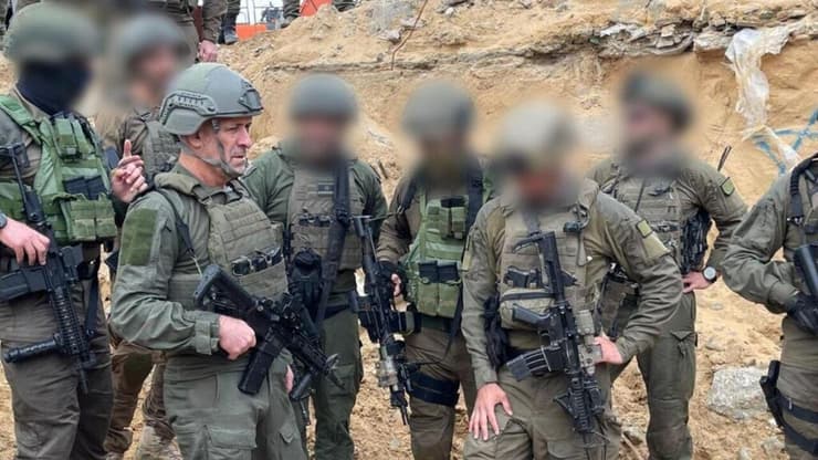 ראש השב"כ רונן בר בסיור בדרום רצועת עזה