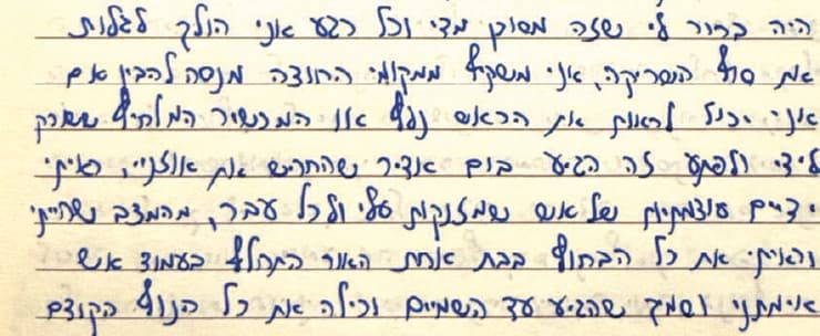 קטעי יומן של ב', פצוע מלבנון