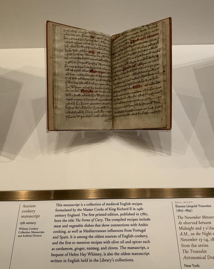 ספר מתכונים אנגליים שכתב הטבח המלכותי של המלך ריצ'רד השני