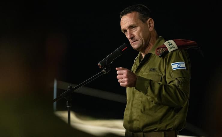 הרמטכ"ל הרצי הלוי בביקור בחיל הים