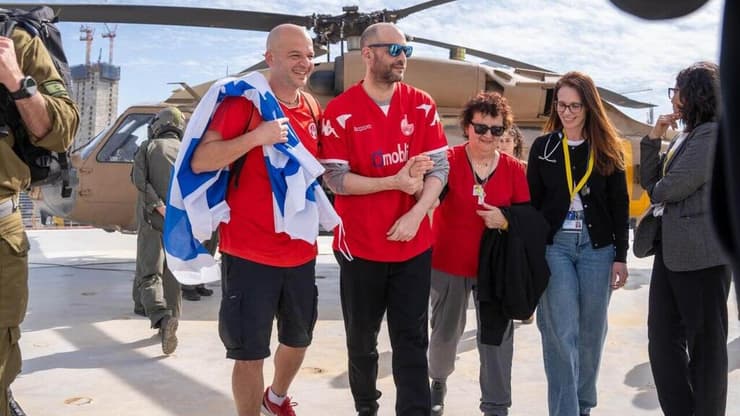 יאיר הורן בבית החולים איכילוב