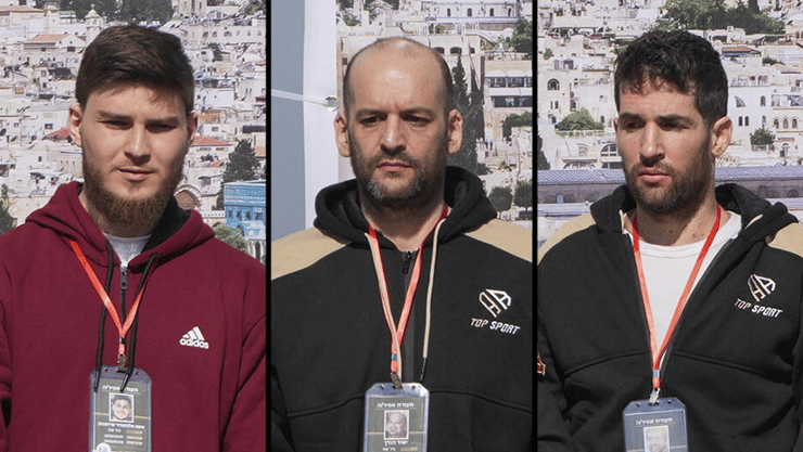 העברת  יאיר הורן, שגיא דקל-חן וסשה טרופנוב לצלב האדום