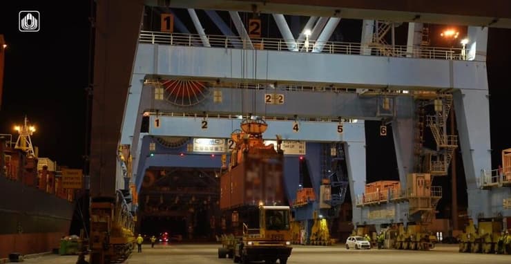 צילום: דוברות משרד הביטחון משלוח הפצצות הכבדות ששוחרר על ידי הממשל האמריקני הגיע לישראל