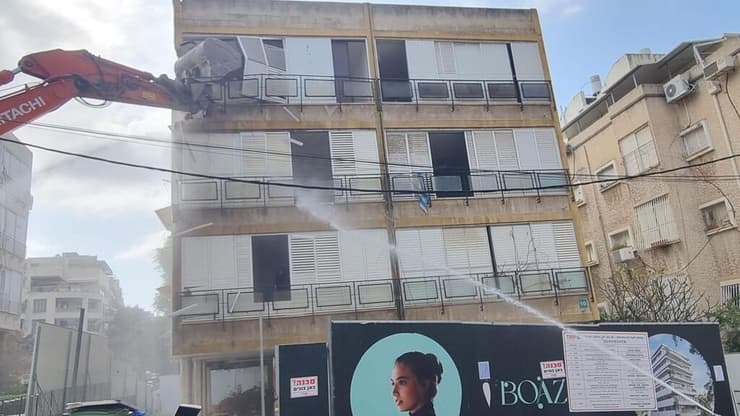 הריסת פרויקט תמ"א 38 ברמת גן קבוצת שובל