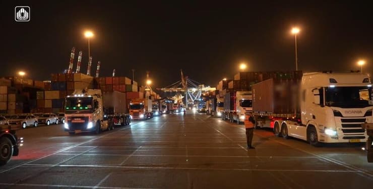 צילום: דוברות משרד הביטחון משלוח הפצצות הכבדות ששוחרר על ידי הממשל האמריקני הגיע לישראל