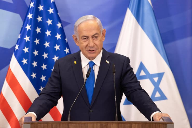 "נוכל לסיים את העבודה, אין לי ספק". נתניהו (צילום: אלכס קולומויסקי) ראש הממשלה בנימין נתניהו פגישה עם מרקו רוביו מזכיר המדינה של ארה"ב ב ירושלים