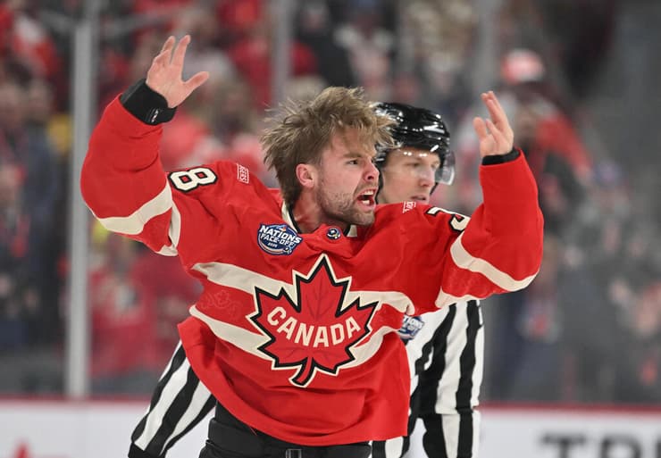 "אני לא מוותר". הייגל (צילום: Minas Panagiotakis/Getty Images) ברנדון הייגל