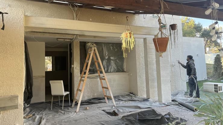 עבודות בנייה ושיקום פיזי ב קיבוץ כרם שלום 