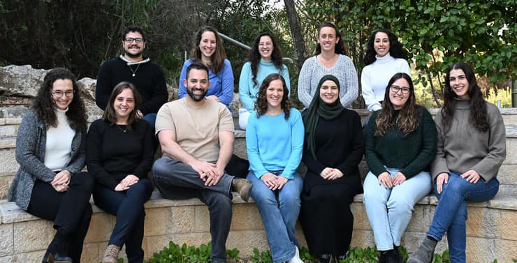 ד"ר אסף זינגר וצוות המעבדה בטכניון