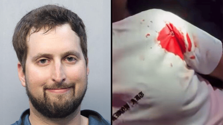 חצאים חצי ארה"ב פלורידה אירוע ירי מיאמי ביץ' היורה מרדכי ברפמן והפצוע הישראלי ארי רביי