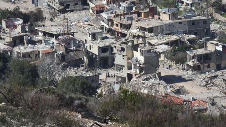 אל-עדייסה מהתצפית במשגב עם