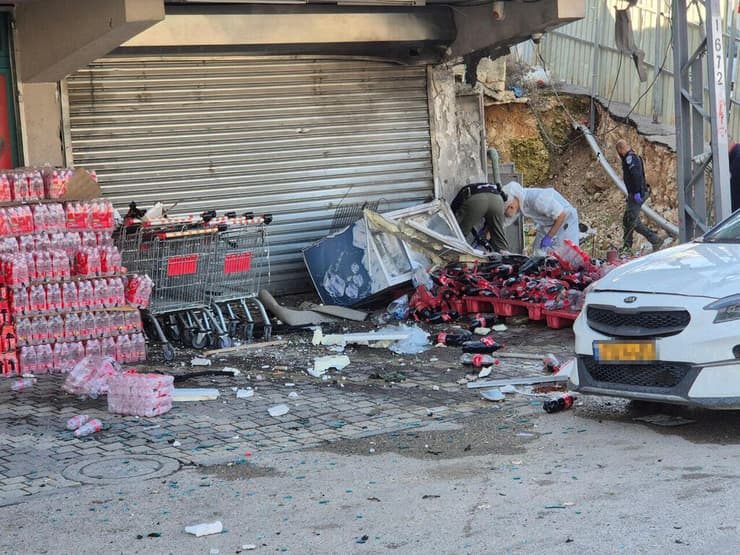 זירת הרצח בטייבה