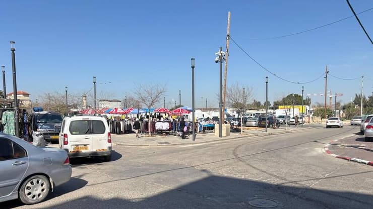 זירת הרצח ברחוב אבישי אלשוילי בלוד