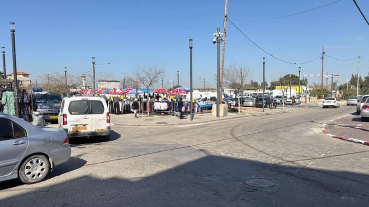 זירת הרצח ברחוב אבישי אלשוילי בלוד