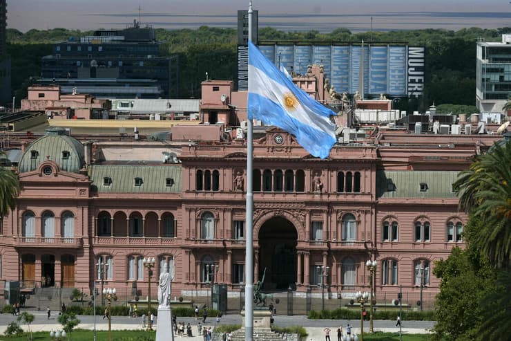 נשיא ארגנטינה חאבייר חבייר מיליי ארמון הנשיאות בואנוס איירס