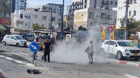  זירת הפיצוץ