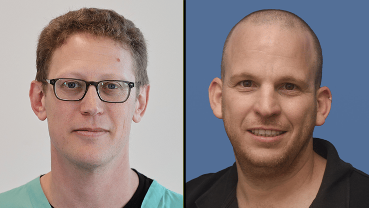 ד"ר רועי בראון, ד"ר רועי נוי (צילום: גדי סגל, דוברות איכילוב, ליאור צור, דוברות איכילוב) ד"ר רועי בראון, ד"ר רועי נוי