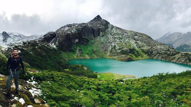 ״האתגר הוא חלק מהחוויה״. כהן (צילום: מהאלבום הפרטי) עמרי כהן, כביש הפאן-אמריקאי