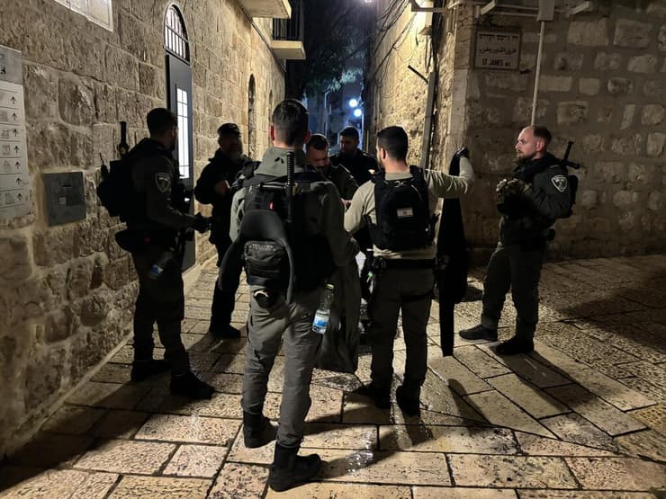 צילום: גיל יוחנן אישה הותקפה בגרזן בעיר העתיקה בירושלים