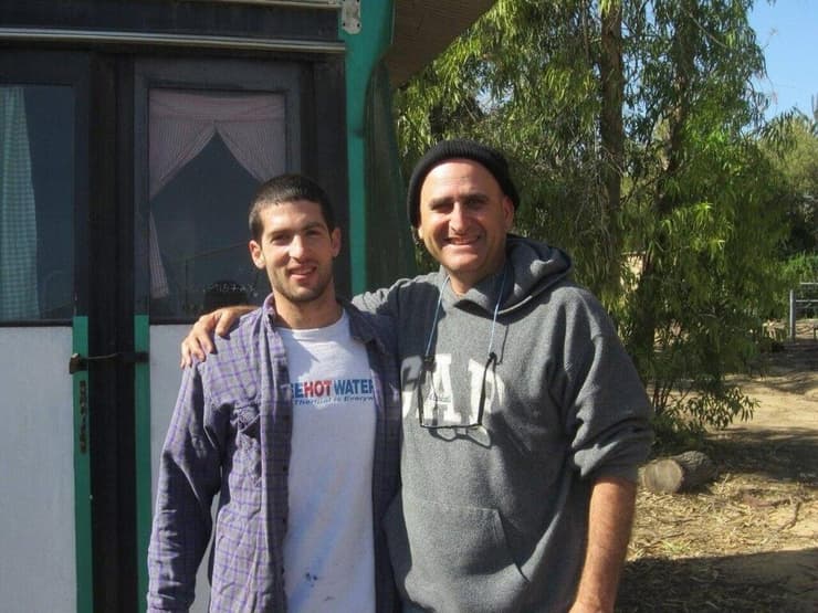 אסף נוימן (מימין) ושגיא דקל חן