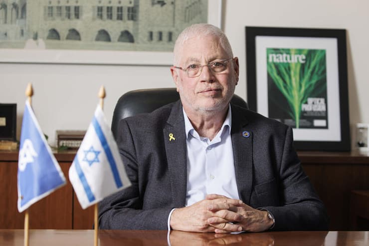פרופ' אורי סיון, נשיא הטכניון בחיפה (צילום: גיל נחושתן) פרופ' אורי סיון, נשיא הטכניון בחיפה