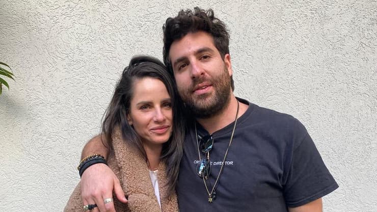 לידיה עם בעלה עומרי