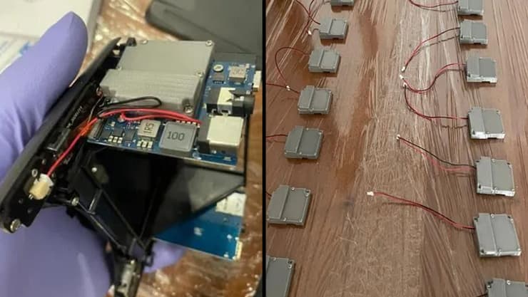  מבצע ה ביפרים של אוקראינה רכיבים ששימשו לפיצוץ משקפיים של מפעילי רחפנים