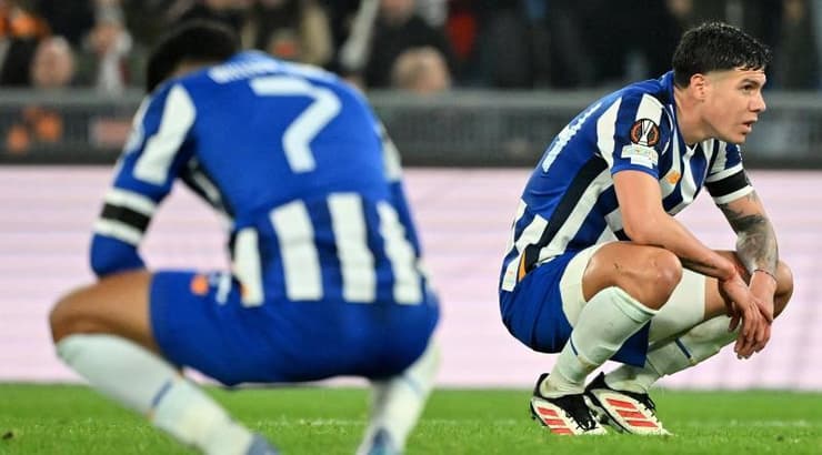 שחקני פורטו מאוכזבים