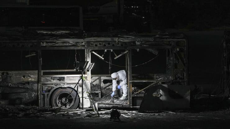 סריקות באוטובוס בבת ים