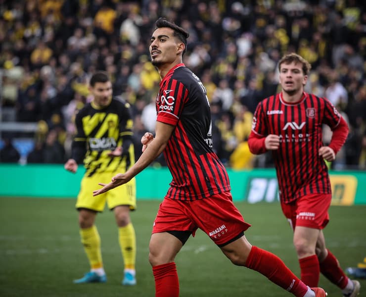 מתן חוזז (צילום: עוז מועלם) שחקן הפועל ירושלים מתן חוזז