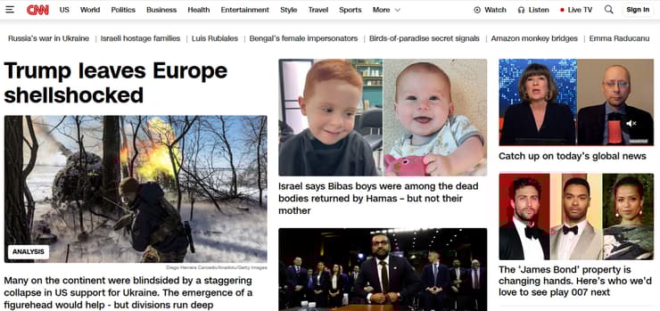 הכותרות על שירי ביבס ב-CNN