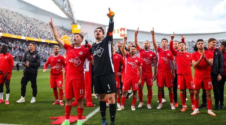 שמחה ענקית בהפועל תל אביב