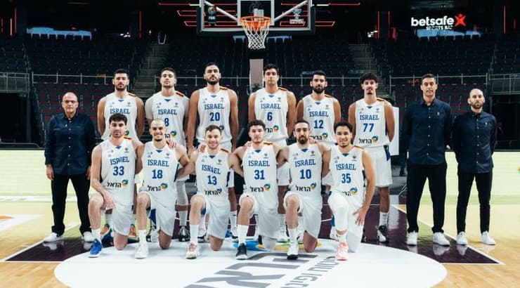 נבחרת ישראל (האתר הרשמי של היורובאסקט) נבחרת ישראל