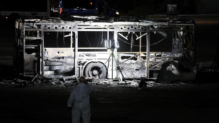 סריקות באוטובוס בבת ים