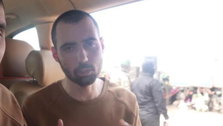 חמאס הביא את גיא גלבוע דלל ואביתר דוד לצפות בטקס השחרור של חטופים אחרים  