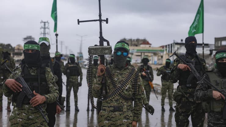 כ"ץ טען: "חמאס תכנן לתקוף בשומרון ובקו התפר לפני 7 באוקטובר" (צילום: AP Photo/Jehad Alshrafi) הכנות ברצועת עזה לקראת שחרור חטופים