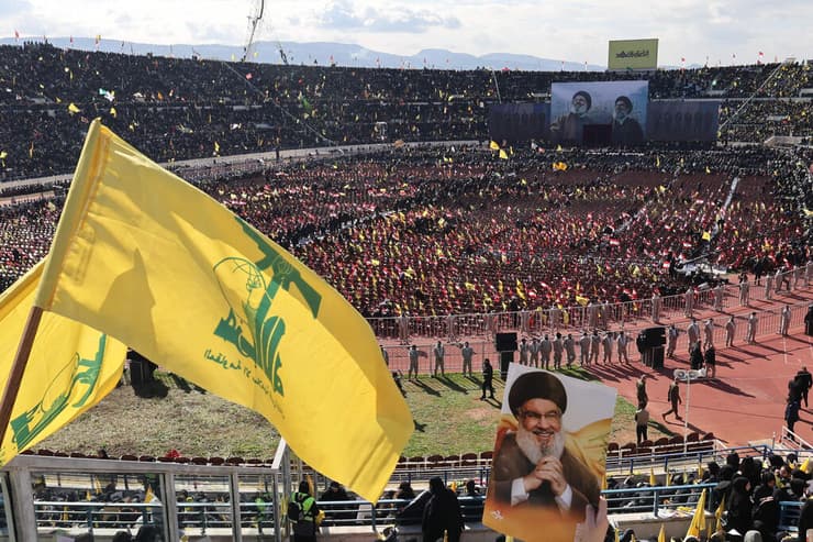 טקס ההלוויה הרשמי של חסן נסראללה בביירות